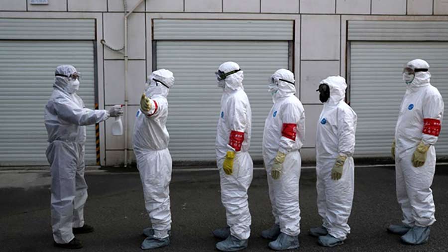 ضدعفونی کردن پرسنل