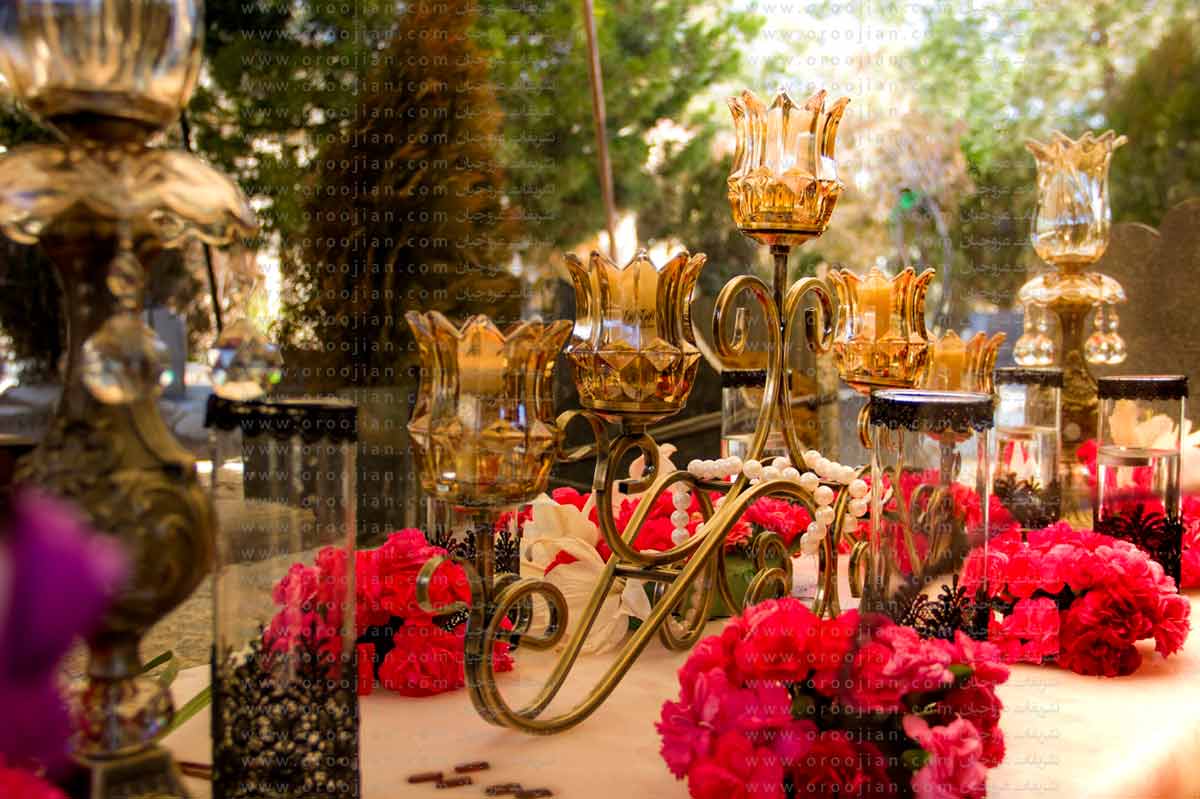 میزآرایی و گل آرایی عروجیان بهشت طهرا